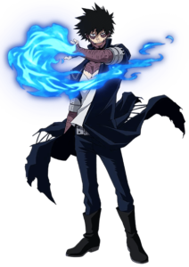 Dabi usando su fuego